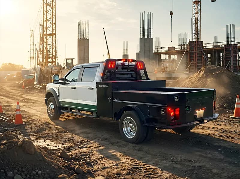 Shop-N-Box™ roll-out truck toolbox organization system for construction contractors and trades