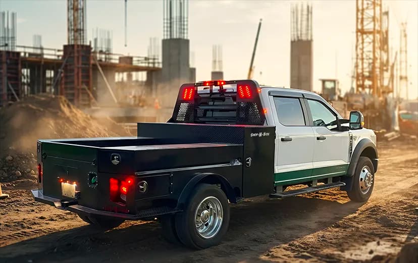 Shop-N-Box™ patented roll-out truck toolbox and bed organization system