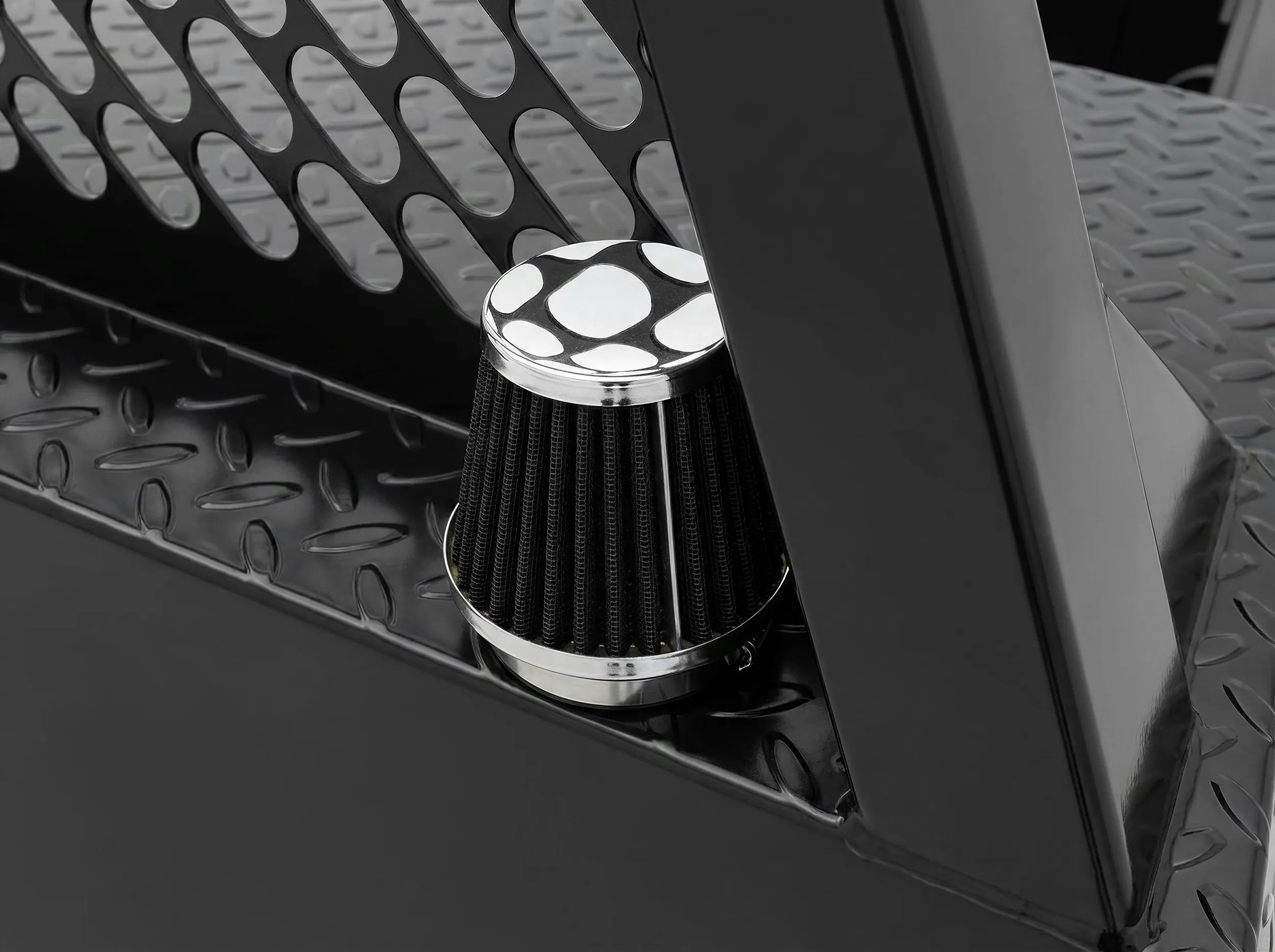 Shop-N-Box positive air ventilation filter for dust control