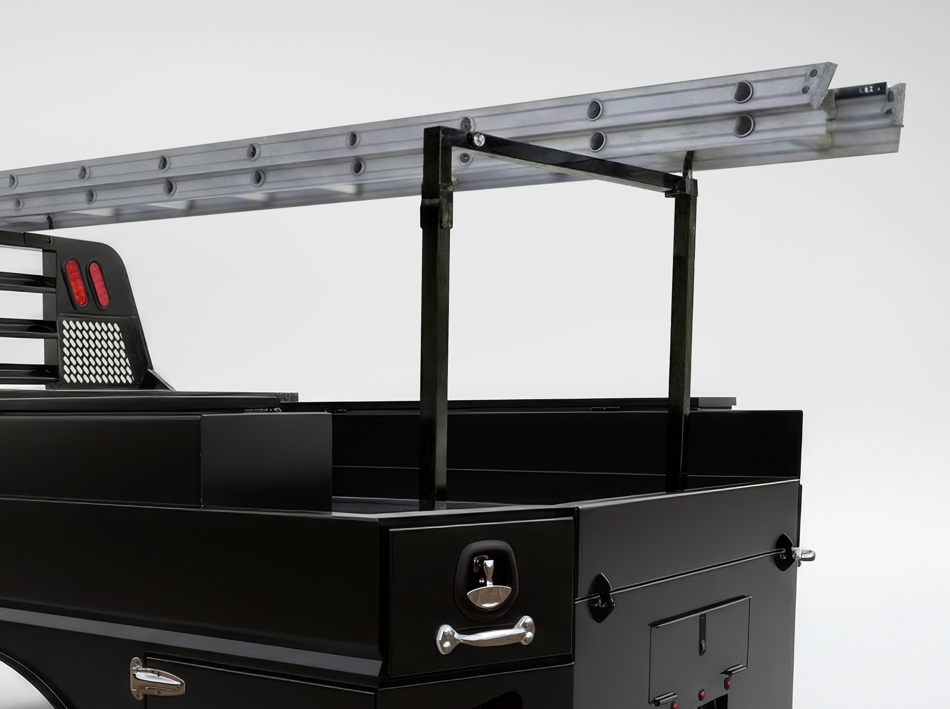 Shop-N-Box Legend Bed stowable ladder rack system