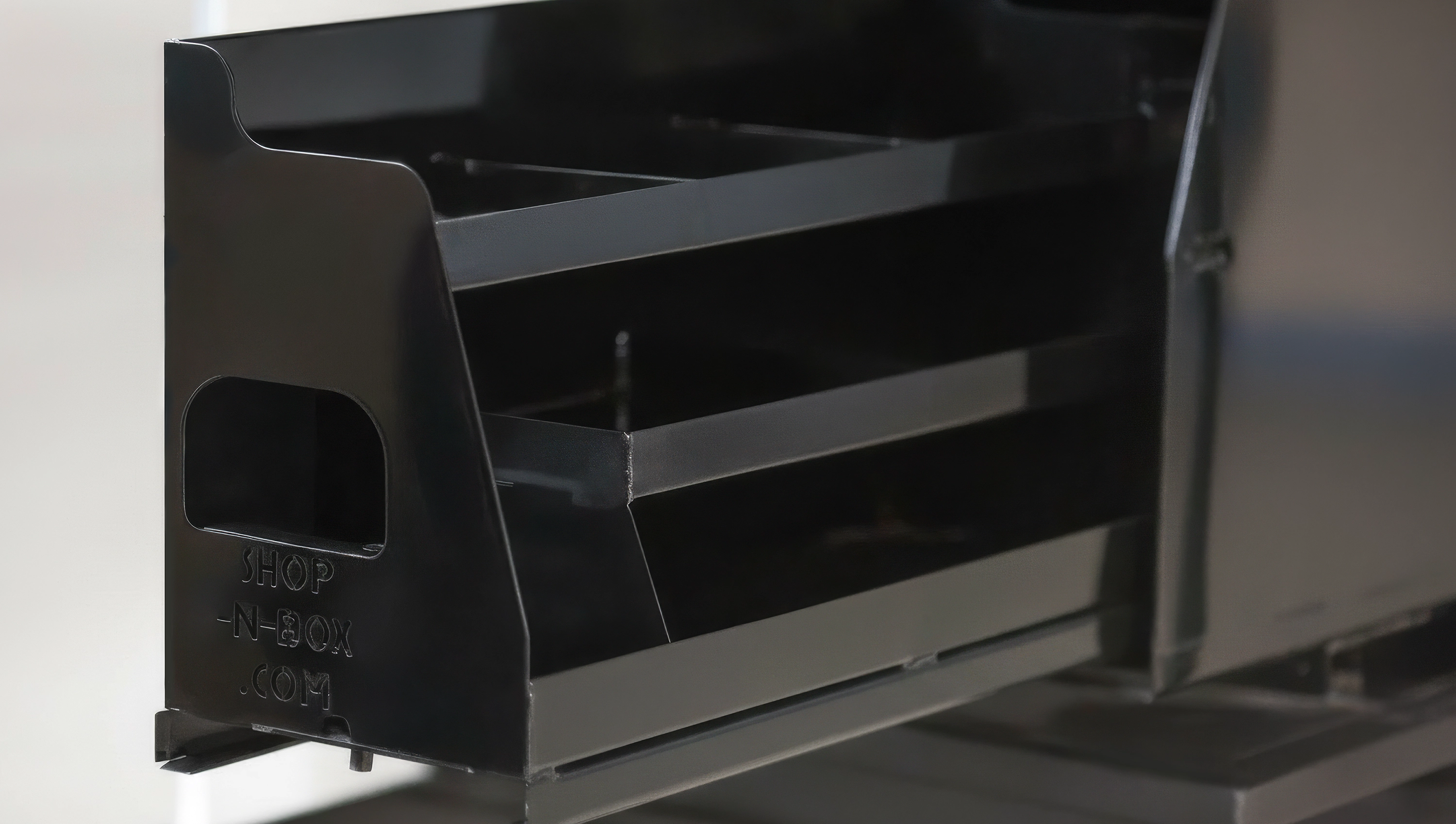 Shop-N-Box patented roller system close-up